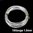 thumbnail image 1 of MYG 1/1.5/2/2.5/3mm 5m Long Aluminum Craft Wire Materials DIY Jewelry Making Craft, 1 of 3