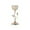 #0612-A, variant on Cheapark Exquisite Crystal Flower Candle Holder With Gold Base - Elegant Gift Romantic Decor For Home Any Space Valentine's Day Per fect