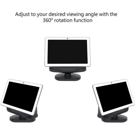 Wasserstein - Adjustable Stand for Google Nest Hub Max - Charcoal