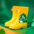 thumbnail image 2 of Otqutp Children's Drawstring Rain Boots Boys Baby Drawstring Rain Boots Girls Students Children's Sea Hunting Toddler Outdoor Water Shoes, 2 of 5