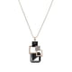 thumbnail image 1 of Fashion Geometric Pendant Long Necklace Sweater Chain Chic Jewelry for Women (Gray), 1 of 3