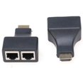 thumbnail image 4 of Daisyyozoid Gros HDMI sur RJ45 CAT5e CAT6 UTP LAN Ethernet Balun Extender Répéteur - 1080p3D HD, 4 of 4