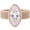 A-Grey, variant on Silicone Rings for Women Marquise Cut Halo Rubber Engagement Rings Wedding Ring 5A CZ Ocen color Jewelry for Her Size 5