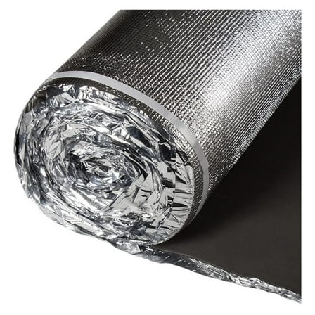 Flooring Underlayment - 2mm Vapor Barrier - Silent Padding with Tape - IIC 65 - 100 sq ft Roll | Bestlaminate for Laminate & Engineered Floors