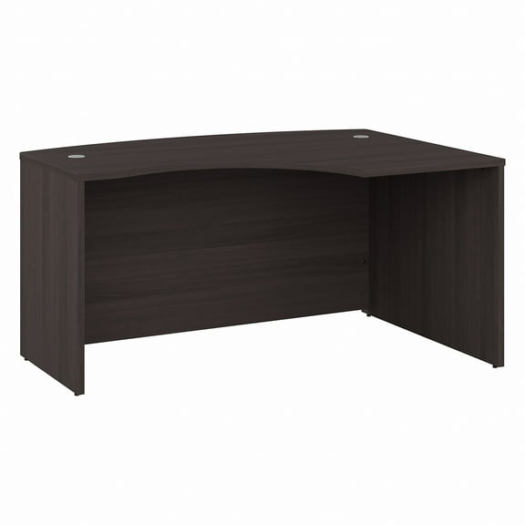 Studio C 60W x 43D Right Hand L-Bow Desk Shell in Storm Gray - Engineered Wood