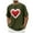 Army Green(New), variant on PNTUTB Valentine's Day Men's Fashion Themed Prints Short Sleeve Crew Neck Casual Loose Comfortable T-shirt