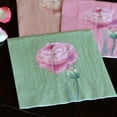 thumbnail image 6 of 60 Count Flower Blossom Party Napkins, 3 Packs of 20, 3 Ply Paper, Luncheon Size 6.75 x 6.75 Inches, 3 Vibrant Shabby Chic Patterns, 6 of 6