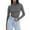 Gray, variant on fatyb Womens Turtleneck Thermal Tops Fleece Lined Undershirts Long Sleeve Soft Casual Underwear Tshirts