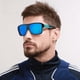 thumbnail image 1 of Gafas de sol polarizadas para hombre, estilo de doble haz, para deportes al aire libre, protección UV400, 1 of 1