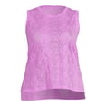 thumbnail image 5 of Avia Women's Plus Size Burnout Snakeskin Print Top, 5 of 5