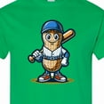 thumbnail image 4 of Inktastic Baseball Mascot Funny Peanut T-Shirt, 4 of 5