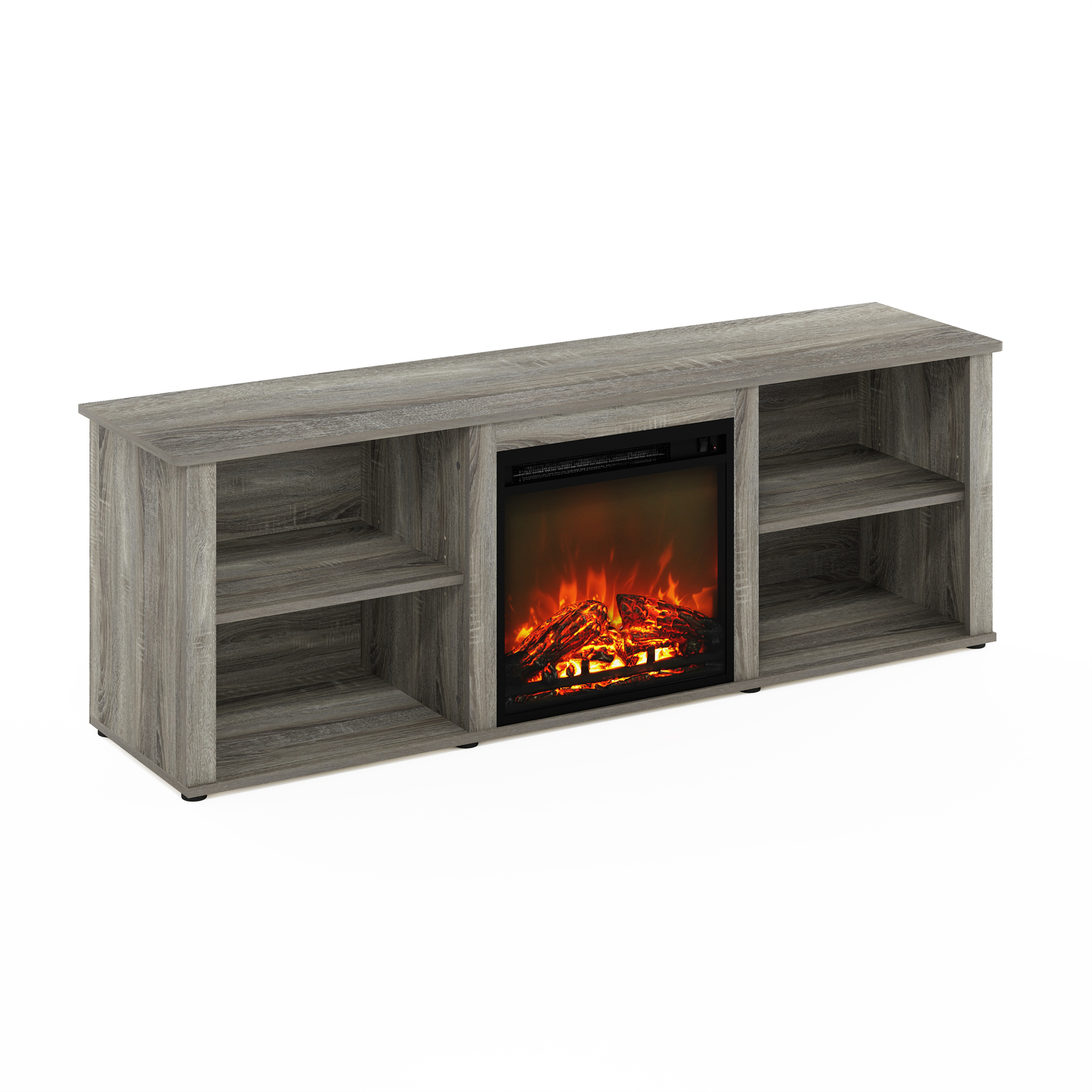 Furinno Montale 70" TV Stand with Electric Fireplace photo 6