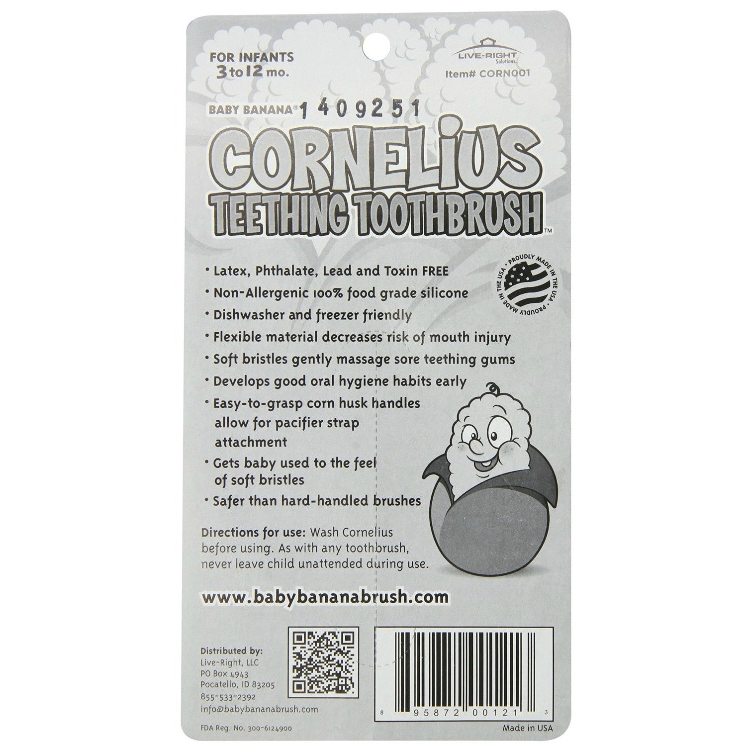 corn cob teether