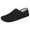 Black, variant on House Slippers for Women Men Non Slip Indoor Barefoot Slippers Socks Furry Slip on House Shoes Cozy Comfy Slippers for Home Bedroom Travel Yoga