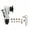 Sliver, variant on Pneumatic Chamfering Machine 28000RPM Idle Speed 28000-30000 45-degree Portable Handheld Grinder
