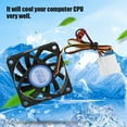 thumbnail image 2 of Large Air Volume CPU Cooling Fan, .6CM CPU Heatsink, 21CFM For Computer, 2 of 8