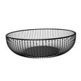 thumbnail image 6 of LEORX Wrought Iron Fruit Bowl for Kitchen Organization Black 1Pack, 6 of 8
