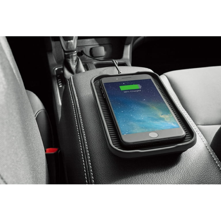 AutoDrive 10W Wireless Charging Pad Compatible with All Qi Enabled Devices