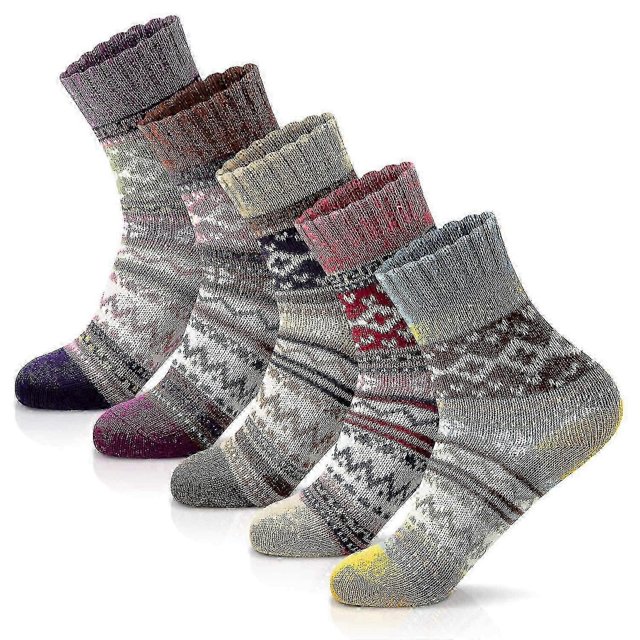 Women Socks Winter Women Socks Warm Thick Soft Wool Socks Christmas Gift Socks For Women Cozy Crew Socks