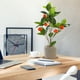thumbnail image 4 of Flores artificiales en macetas de frutas, adornos creativos artificiales para decoración del hogar, plantas verdes, 4 of 5