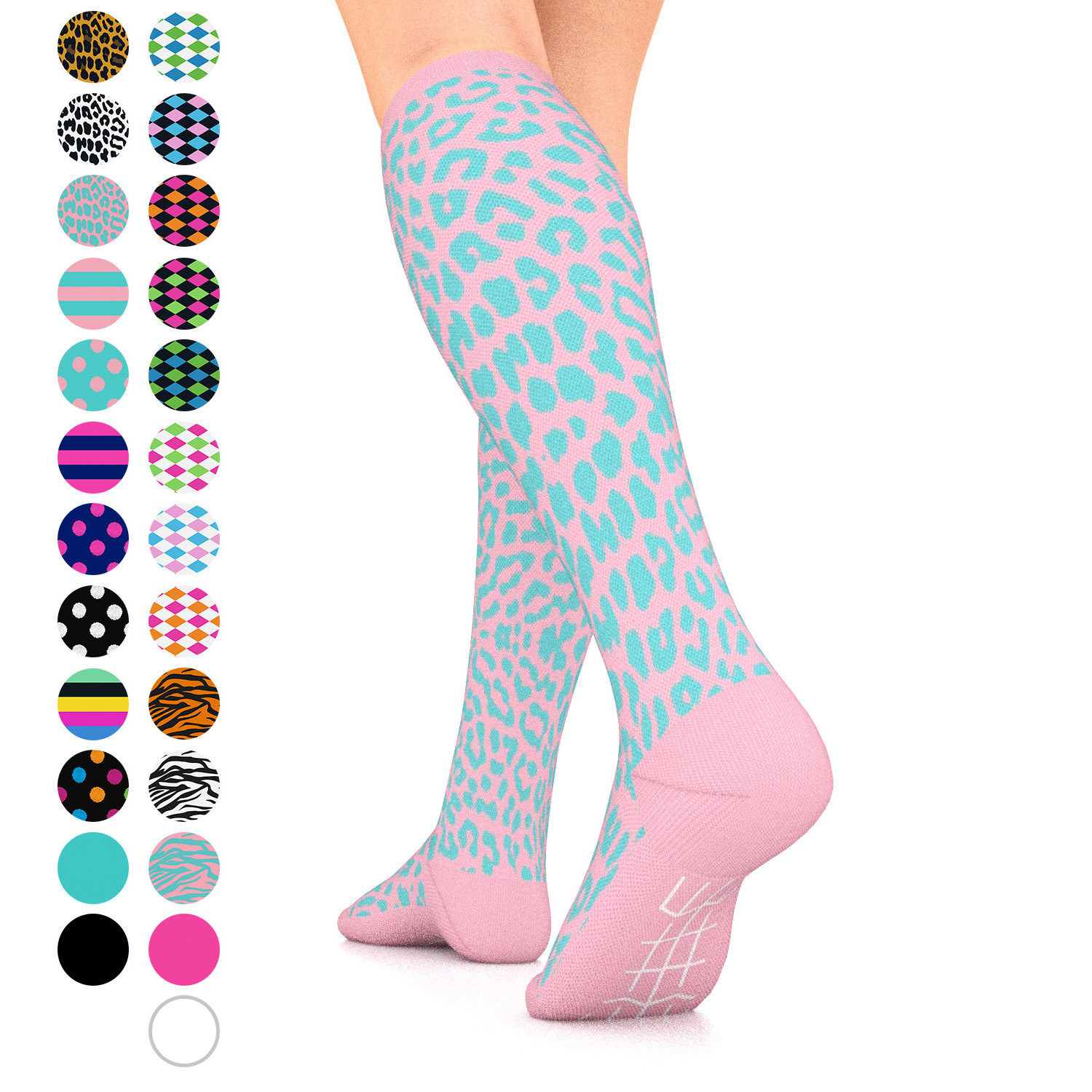 go2-fashion-compression-socks-for-men-women-15-20-mmhg-athletic