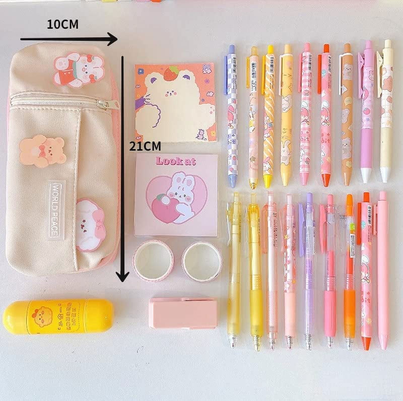 3 Pocket Magnetic Padded Pencil Case: Animal Friends — La Petite Cute Shop