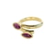 thumbnail image 1 of Anillo para Mujer con Cristal Fino Swarovski Navette–  Bañado en Oro 14k– Anillo Elegante y Brillante-Aretes de Mujer de Moda, Joyería para Mujer de Moda– Regalo especial Ortiz Espinosa Temporada, 1 of 2