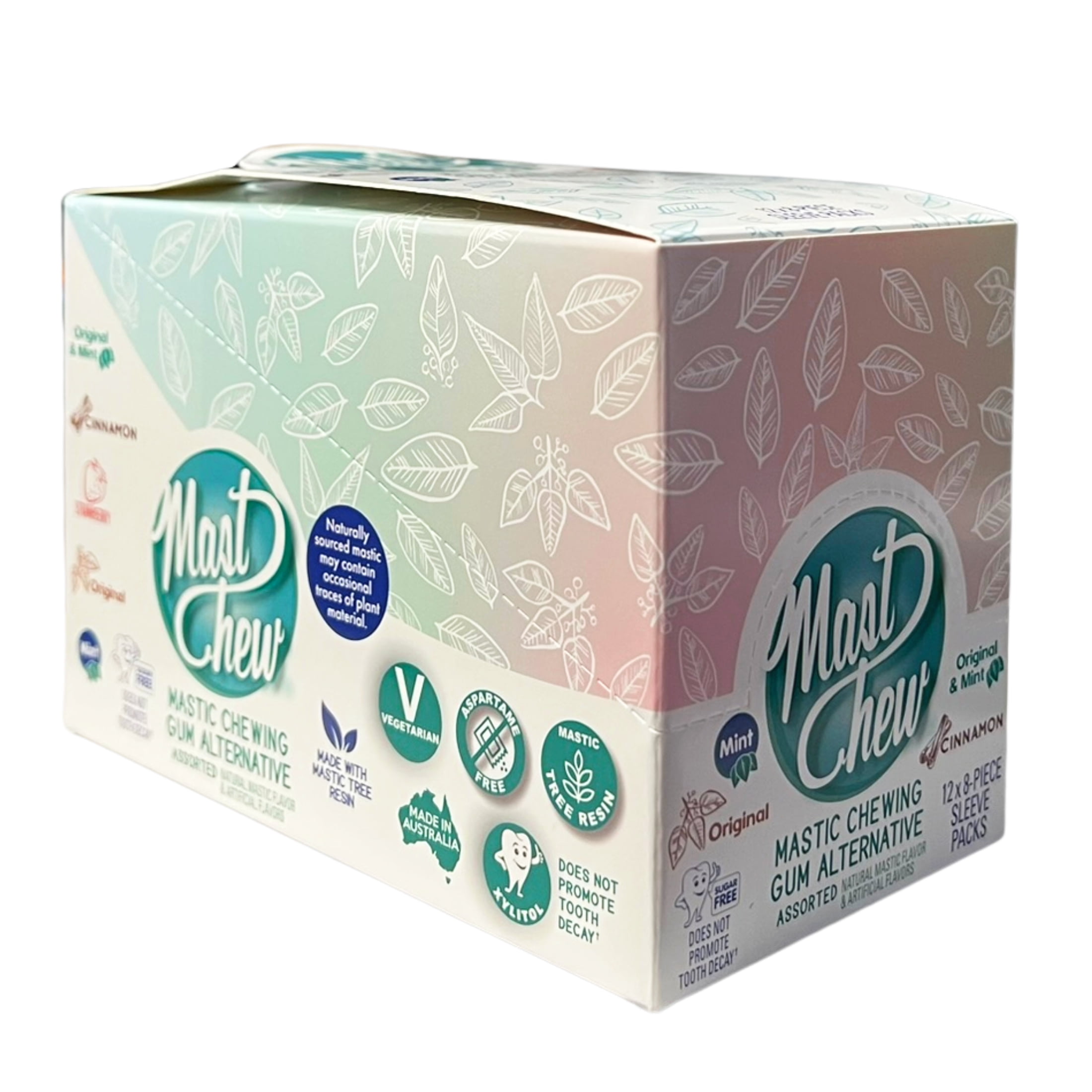Mastic Chewing Gum Alternative – Assorted Sleeve Box