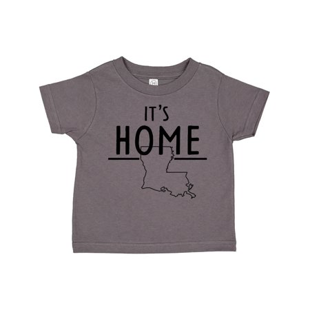 

Inktastic It s Home- State of Louisiana Outline Gift Toddler Boy or Toddler Girl T-Shirt