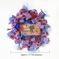 thumbnail image 3 of CSCHome 4th of July Window Deco Wreath, Memorial Day, Fourth Decor, Indoor Outdoor, Porch Patio Decoration for Indoor and Outdoor, 3 of 5