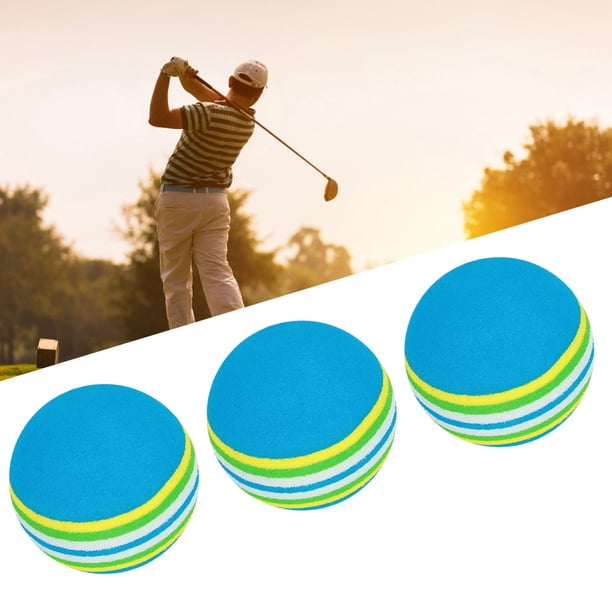 Pelota De Golf De Práctica Interior De Espuma EVA De 3 Colores, Pelota De Golf, Para áreas De Construcción De Palos De Golf, Golfistas De Práctica Interior ANGGREK Otros