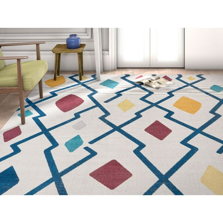 Santa Fe Southwestern Rug - Well Woven Firenze Santa Fe Modern Moroccan Trellis Geo Multi Area Rug