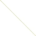 thumbnail image 2 of 14K Yellow Gold .75mm Solid Polished Cable Chain Anklet 9 Inch, 2 of 6
