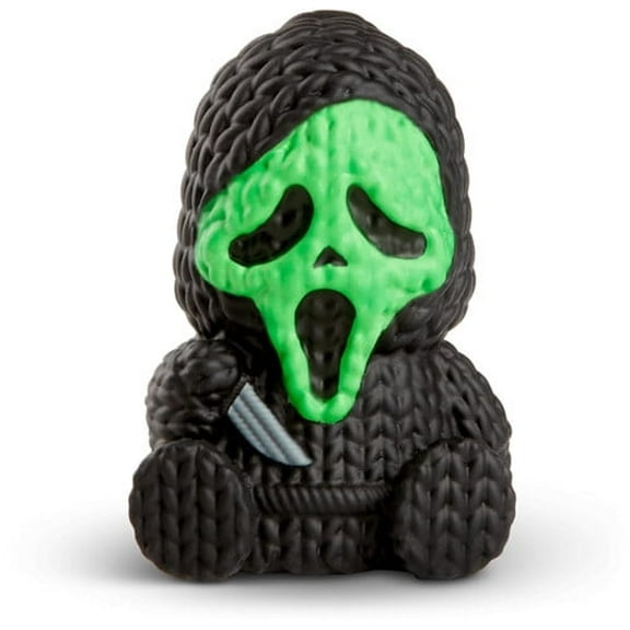 Handmade by Robots - Scream - Ghost Face Fluorescent Green Micro Size Vinyl #009, Handmade By Robots, Gifts
