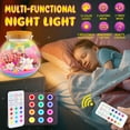thumbnail image 3 of Kit de manualidades para terrario de unicornio con luz LED nocturna remota: regalo de cumpleaños DIY para niñas de 5 a 10 años, 3 of 6