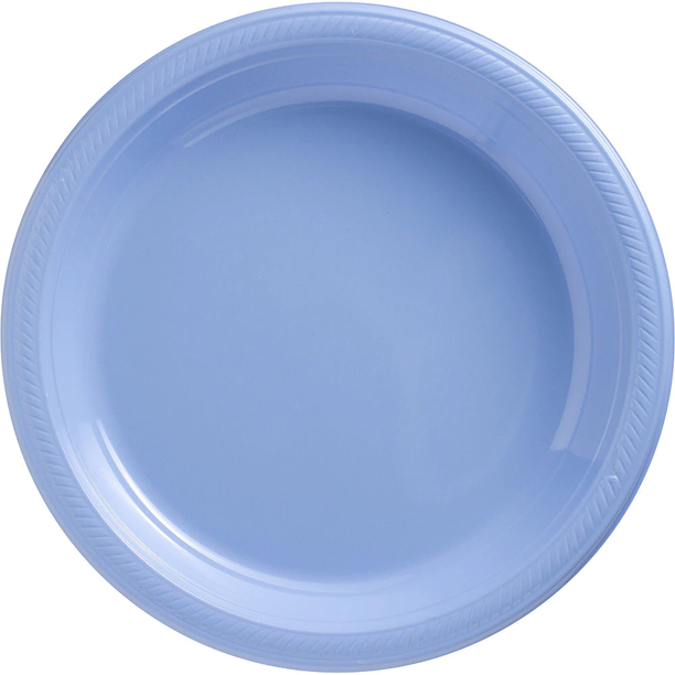 ELEGANI Pastel Baby Blue Color Theme Tableware for Special Occasions