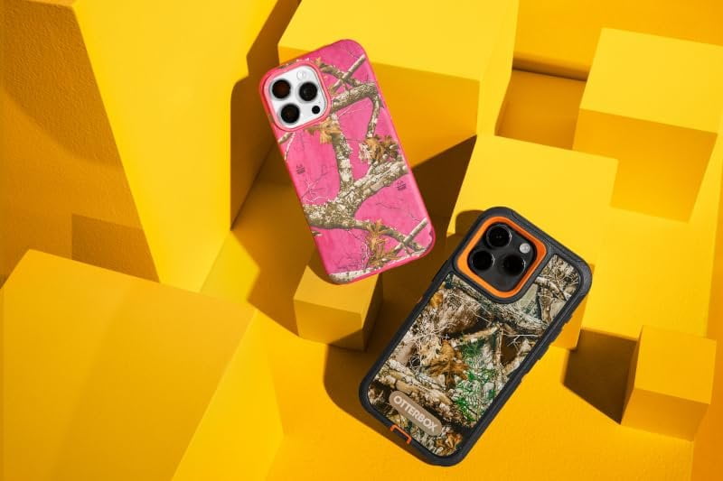 OtterBox iPhone 15 Plus & iPhone 14 Plus Only - Defender Series Case - Realtree Edge Camo - Screenless - Rugged & Durable - with Port Protection - Holster Clip Includes - Non-Retail Packaging