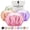 Light Purple, Brown, Pink, Green, variant on Shower Cap for Women Reusable Extra Large Shower Cap for Men (White 4 Pack Large) Satin Double Layer EVA Waterproof Long Hair Cap