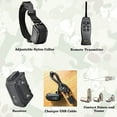 thumbnail image 2 of Petica Dog Training Collar with Remote -600 Feet Range- Rechargeable and Waterproof, Strong Electronic Vibration + Static Shock EZ 7 Control Buttons - for Medium or Large Pet & Dogs, 2 of 4