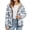 Blue Farmhouse Toile De Jouy, variant on Xoenoiee Sea Turtle Starfish Print Womens Fleece Lined Jacket with Pockets Button Down Long Sleeve Winter Coat Y2K, Oversized Jacket, Warm Sherpa Baggy Fuzzy Jacket Plus Size, S