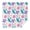 White-4, variant on Christmas Square Tablecloth 42x42 Inch – Waterproof Polyester Printed Table Cover, Wrinkle Resistant & Washable for Kitchen Dining Picnic Party Decor, Single-v4-15, White