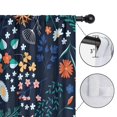 thumbnail image 4 of Blackout Kids Curtains,Pioneer Flower Floral Print Pattern Childrens Insulated Curtains Set Of 2,Bedroom Essentials,Toddler Room Decor 42"x63", 4 of 5