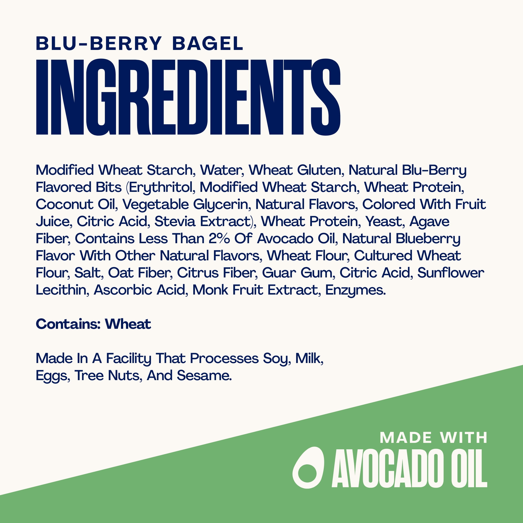 Sola Blu-Berry Protein Bagels, 15g Complete Protein, 12oz, 4 Count