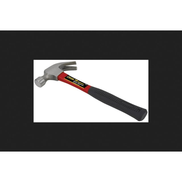Mango de fibra de vidrio Claw Hammer General Tech Intl, 16 onzas