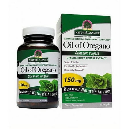 Nature's Answer Oil of Oregano 150 mg 90 Soft Gels