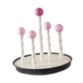 thumbnail image 2 of Tnarru Cup Drying Rack, Kitchen Cup Holder, Multifunctional Modern Decorative Bottle Drainer Rack Cup Holder for Table Countertop Bar Red Ball, 2 of 8