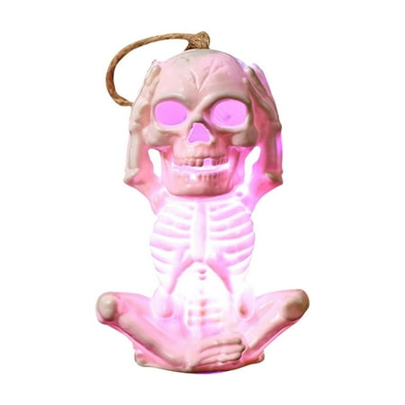 

Clearance (Hands holding skull) Halloween party atmosphere night light DParty headbandSimulation Halloween Desktop Night Light Ornaments Create A Mysterious Atmosphere