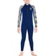 thumbnail image 1 of Trajes de buceo Secado rápido Niños para niños Mangas y pantalones de manga larga y pantalones Jumpsuit de carrocería de cuerpo completo para snorkeling Surfing Azul marino S Eigraketly OD003661-11, 1 of 7