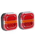 thumbnail image 1 of 2025 New Wireless Trailer Lights Kit, LED Rear Tail Lights Dynamic Stop Brake Indicator Lamp Trailer Truck, Utility Boat Trailer LED Submersible Kit, 1 of 5