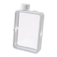 thumbnail image 4 of Botella de agua plana Contenedores de jugo reutilizables Botellas de agua de gran capacidad Agua blanco, 4 of 9